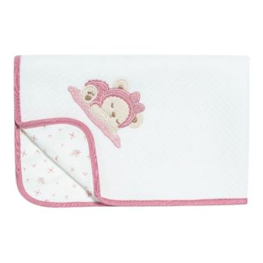 Imagem de Manta Bebê em Malha Matelasse Bons Sonhos Rosa - Hug