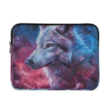 Imagem de Nebula Wolf Capa fina e leve para laptop, capa de transporte durável para tablet de viagem para trabalho, bolsa fina para laptop para mulheres, de 13 a 14 polegadas