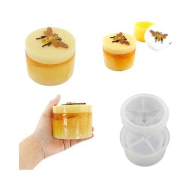 Imagem de Molde De Silicone Para Resina Epóxi DIY Para Recipientes De Cimento Fe