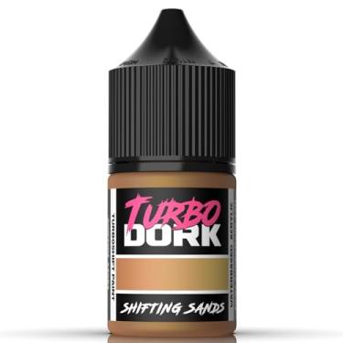 Imagem de Turbo Dork Tinta acrílica TurboShift Shifting Sands Frasco de 22 ml - Tinta de mudança de cor metálica não tóxica à base de água