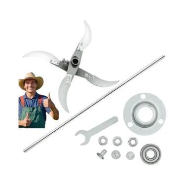 Imagem de Conjunto De Lâminas De Cortador De Grama Em Aço Inoxidável Resistente 