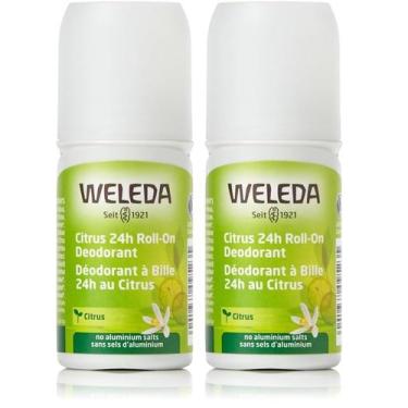 Imagem de Desodorante Weleda Roll-On Cítricos 24 Horas 50mL (Paquete de 2)