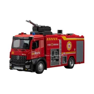 Imagem de Caminhão De Lixo Elétrico Em Escala 1:18 Com Tanque De Água, Luz E Som