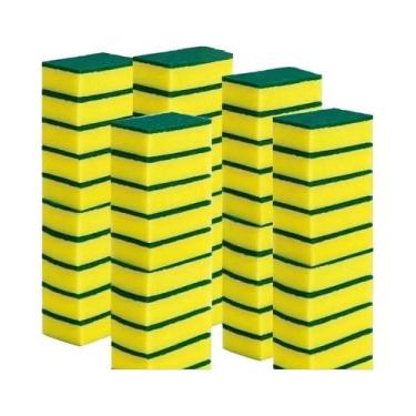 Imagem de Conjunto De Esponjas De Cozinha Premium Super Absorventes E Resistente
