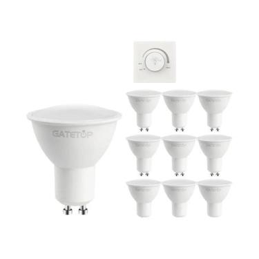 Imagem de Lâmpada LED GU10 Dimerizável 10pcs 220V 3000K 4000K 6000K 50W Substitu