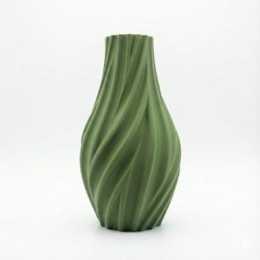 Imagem de Vaso Decorativo Espiral Branco, Preto, Cobre, Azul, Vermelho, Cinza, Dourado E Rosa(Verde)