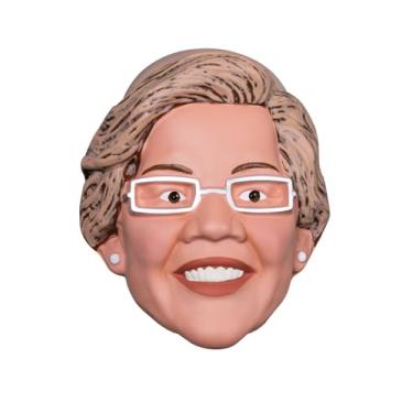 Imagem de Disguise Elizabeth Warren feminina tamanho adulto tema político, tom de pele, meia máscara, Tom de pele, Half Mask