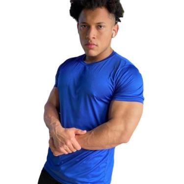Imagem de Camiseta Dry Fitness Masculina Esportiva Academia e Casual - FRV Moda 