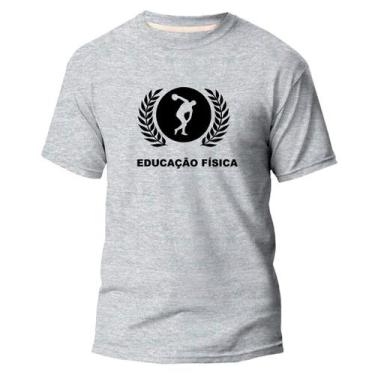 Imagem de Camiseta Algodão Premium Estampa Digital Educação Física DTF - Pavesi,
