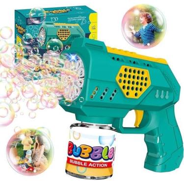 Imagem de Arminha De Bolhas De Sabão Bubble Gun - Romã Atacados, Verde