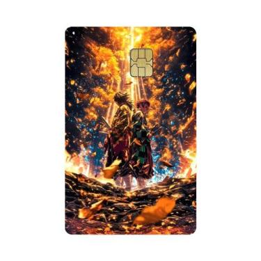 Imagem de Capa De Cartão De Crédito Em PVC Fosco HD Do Luffy Do Anime One Piece 