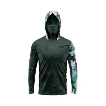 Imagem de Camisa De Pesca Masculina Leve Com Proteção UV E Respirável Para Verão