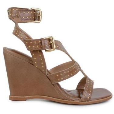 Imagem de Sandália Feminina Cecconello Cinamonn Marrom - 2766-Feminino