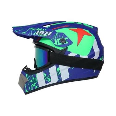 Imagem de Capacete Infantil Off-Road para Motocross, Cross Bike e Downhill (DH),
