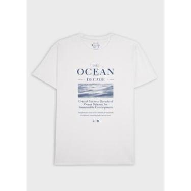 Imagem de T-shirt stone the ocean decade mc OSKLEN-Masculino