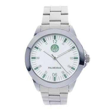 Imagem de Relógio Palmeiras Casual Aço Masculino SEP23-003-4-Masculino