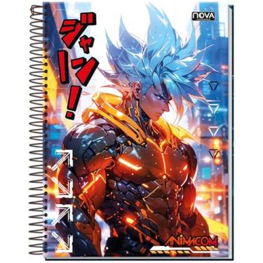 Imagem de CADERNO UNIVERSITÁRIO C/D ESPIRIAL ANIMACOM 15 MATÉRIAS 240 FLS GOFRADO