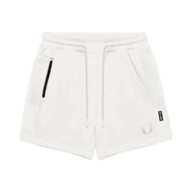 Imagem de Shorts De Corrida Masculinos Com Estampa De Camuflagem, Casuais, Atlet