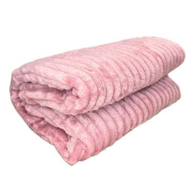 Imagem de Cobertor Manta Casal Corttex Luster Microfibra Design Canelado Toque M