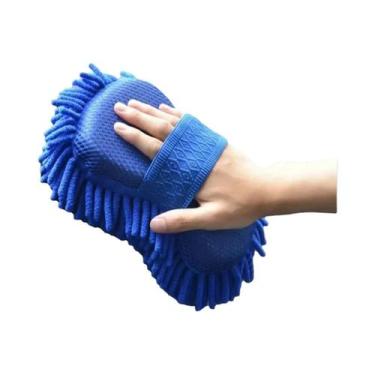 Imagem de Esponja De Microfibra Para Lavagem De Carros, Escova De Detalhamento, 