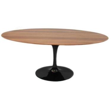 Imagem de Mesa de Jantar Tulipa Saarinen Oval 160x90 cm Tampo Imbuia - Personal 