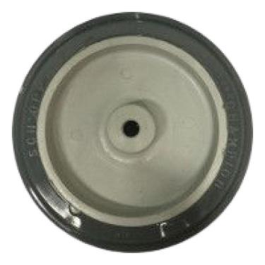 Imagem de Roda Rodinha Para Carrinho E Móveis Pvc R 512 Bp Até 75 Kgs