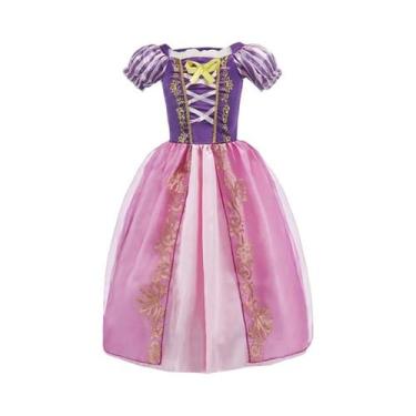Imagem de Fantasia De Princesa Para Menina, Vestido De Rapunzel, Bela Adormecida