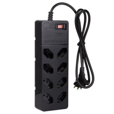 Imagem de Filtro de Linha + DPS iClamper Energia 8, 8 Tomadas, Bivolt, Preto - 26775-Unissex