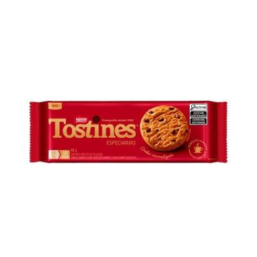 Imagem de Cookies Gotas Chocolate Especiarias Tostines Nestlé  60g