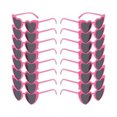 Imagem de Óculos De Sol Femininos Em Formato De Coração, Design Vintage, 12-16 P