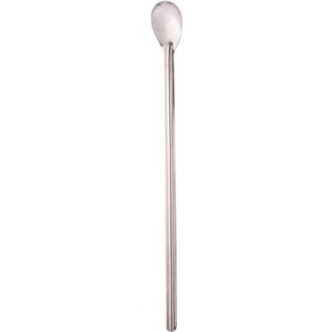 Imagem de Colher Bailarina Inox Longa para Drinks Sucos 30cm Bartender Mexer Coq