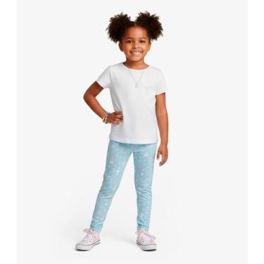 Imagem de Legging Infantil Em Cotton Select Azul, 8, Azul