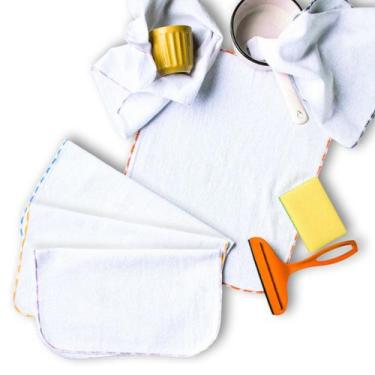 Imagem de Kit 5 Panos De Pia Pé De Galinha Cozinha Limpeza Premium - Pano a Pano