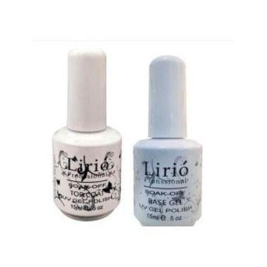 Imagem de Kit Com 6 Top Coat Lirió + 6 Base Gel Lirió Unha Acrigel - oem