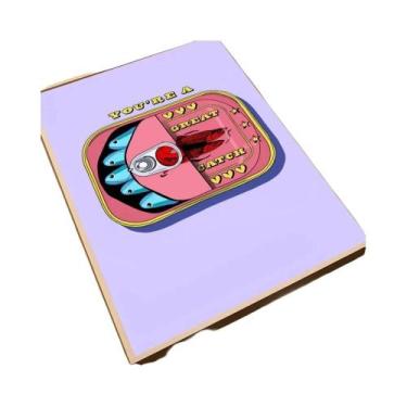 Imagem de Pinturas Em Tela De Animais Marinhos Coloridos: Sardinhas E Lagostas P