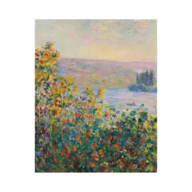 Imagem de Pôster De Pintura Em Tela Grande Onda De Kanagawa, Noite Estrelada E N