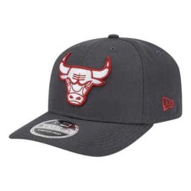 Imagem de Boné New Era 970SS Chicago Bulls Cinza Masculino-Masculino