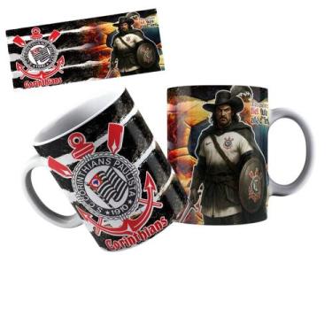 Imagem de Canecas personalizadas - times de futebol - mascote guerreiros 325ml -