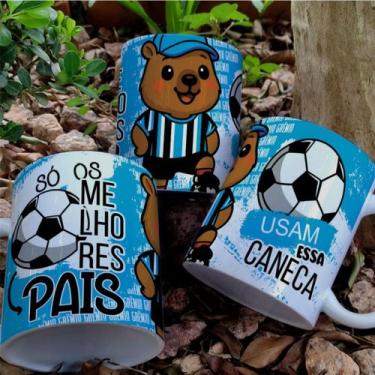 Imagem de Caneca Personalizada Capivara Dia dos Pais 325ml - tema futebol times 