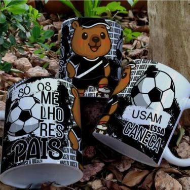 Imagem de Caneca Personalizada Capivara Dia dos Pais 325ml - tema futebol times 