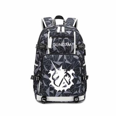 Imagem de Mochila Gundams Cartoon Kids School Oxford Cloth 30x15x47cm - Yiweisai