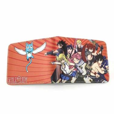 Imagem de Carteira Fairys Tails Anime Characters Slim Bifold - Yiweisai