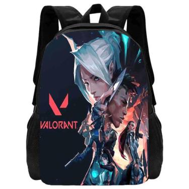Imagem de Mochila Valorants Anime School Bag Cartoon Student L Oxford - yiweisai