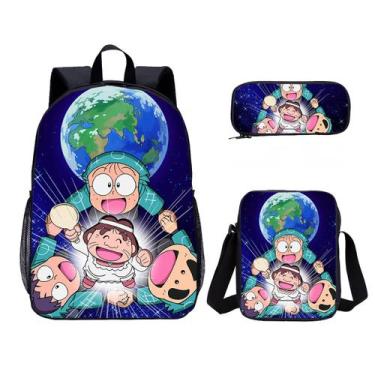 Imagem de Conjunto de mochilas escolares Rantaro, 3 peças com bolsa de ombro e e