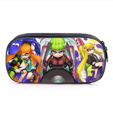 Imagem de Bolsa de lápis Splatoon Big Capacity Waterproof Oxford 85g - Yiweisai