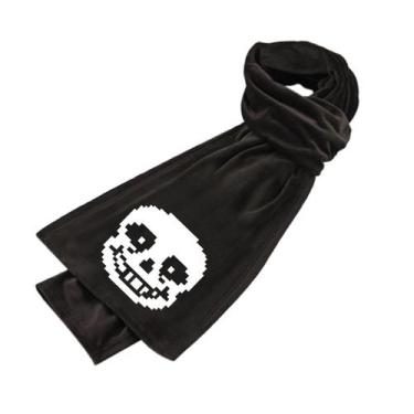 Imagem de Lenço Winter Pashmina Shawl Undertales Sans Anime Print - Yiweisai