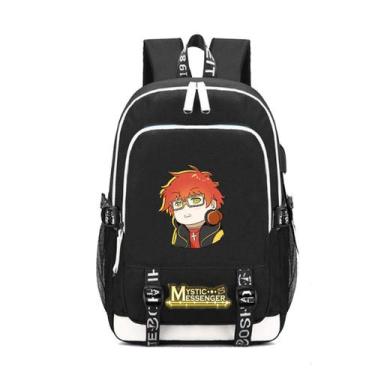 Imagem de Mochila Mysterioss Messengers para crianças School Oxford 30x15x44cm -