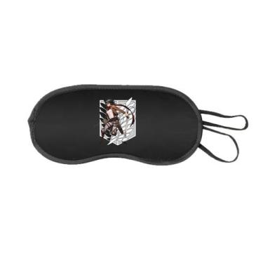 Imagem de Máscara Sleep Eye Attacks Titans Anime Super Soft Poliéster - yiweisai