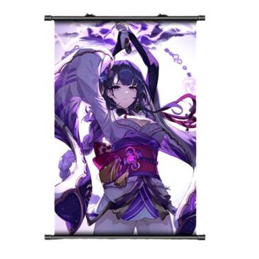 Imagem de Pintura de parede em tela Genshins Impacts Beelzebuls Anime - yiweisai