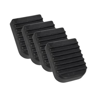 Imagem de Almofadas De Borracha Macia Para Apoio De Pés De Moto, Placa Base Anti